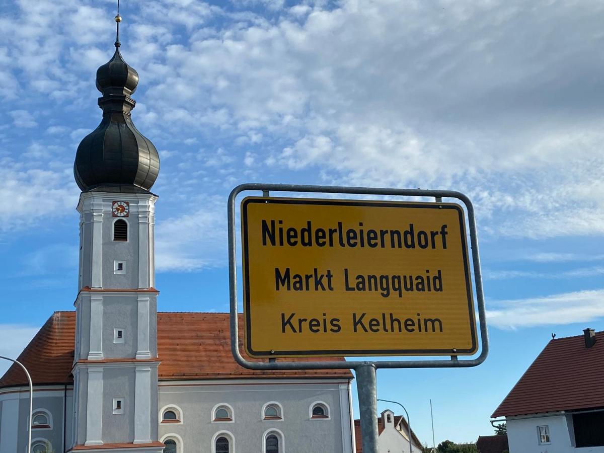 Apartmán Zachhof Niederleierndorf Langquaid Exteriér fotografie